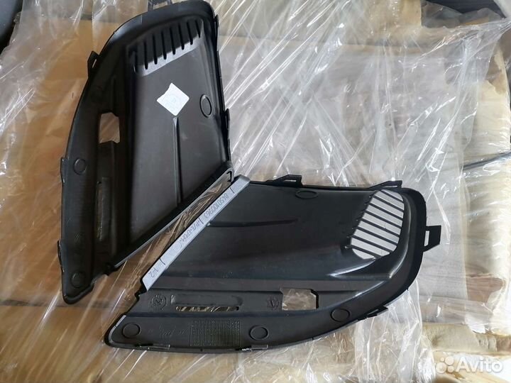 Заглушки переднего бампера для гранты 2 фл