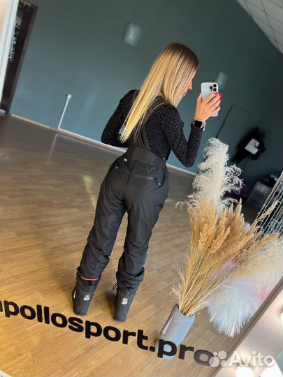 Брюки на мембране черные