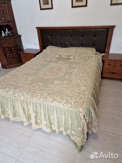 Покрывало Кружевное Тюль Франция