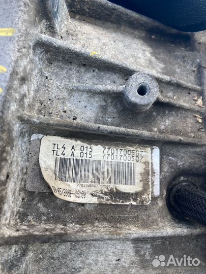 МКПП TL4A015 для Renault Scenic 2