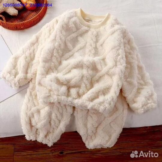 Плюшевый костюм теплый
