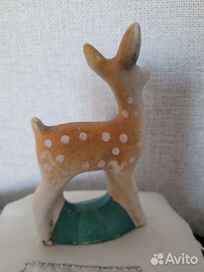 Винтаж: Олененок статуэтка СССР