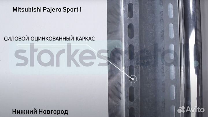 Пороги подножки Mitsubishi Pajero Sport 1 TOR