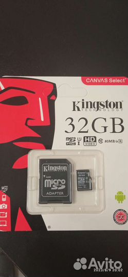 Карта памяти MicroSD