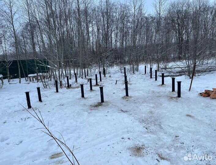 Винтовые сваи под фундамент