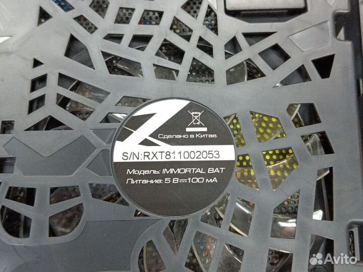 Подставка для ноутбука с охлаждения immortal bat