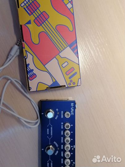 Педаль эффектов для басс гитары M-vave baby BASF