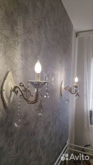 Люстра в комплекте с бра