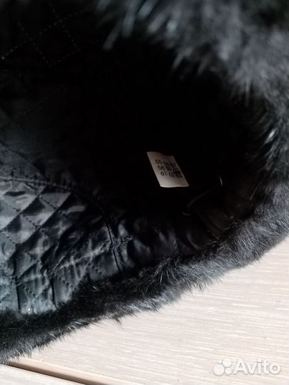 Норковая шапка мужская ушанка