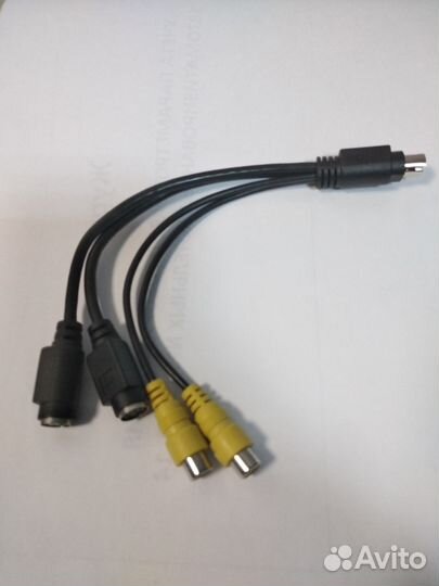 Переходник для видеовхода ATI 9-pin S-Video RCA