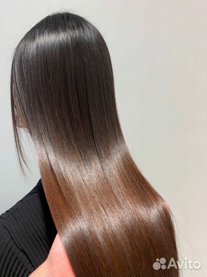 Кератиновое выпрямление ботокс волос