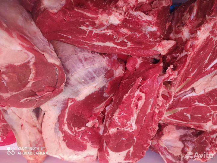 Домашнее мраморное мясо молодого бычка