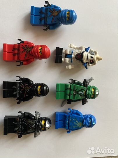 Лот раритетных фигурок Лего Ниндзяго