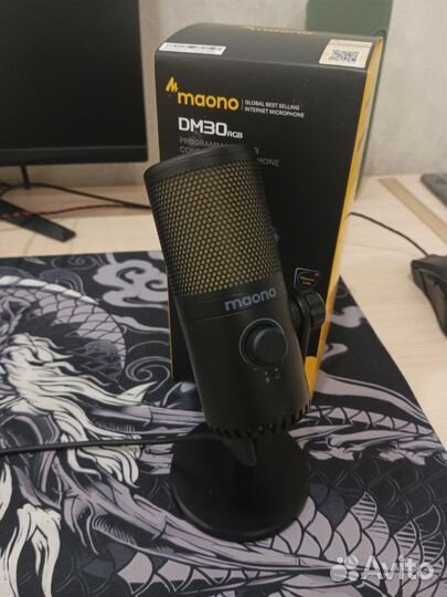Микрофон maono dm30 rgb