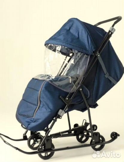 Детские санки коляска