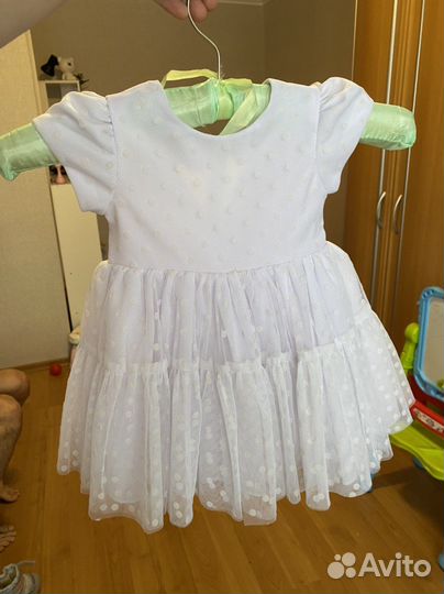 Платье для девочки 74-80
