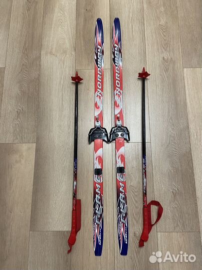 Лыжи беговые Nordway с ботиками и палками