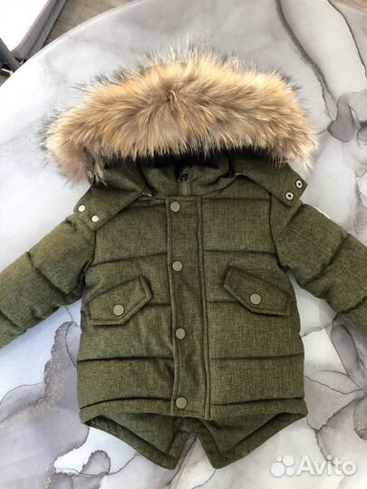 Детский зимний костюм moncler 86