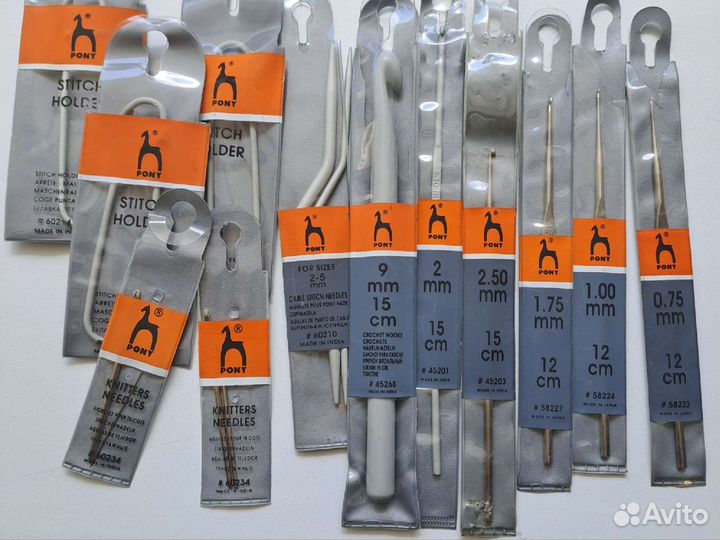 Pony крючки,булавки,иглы для трикотажа
