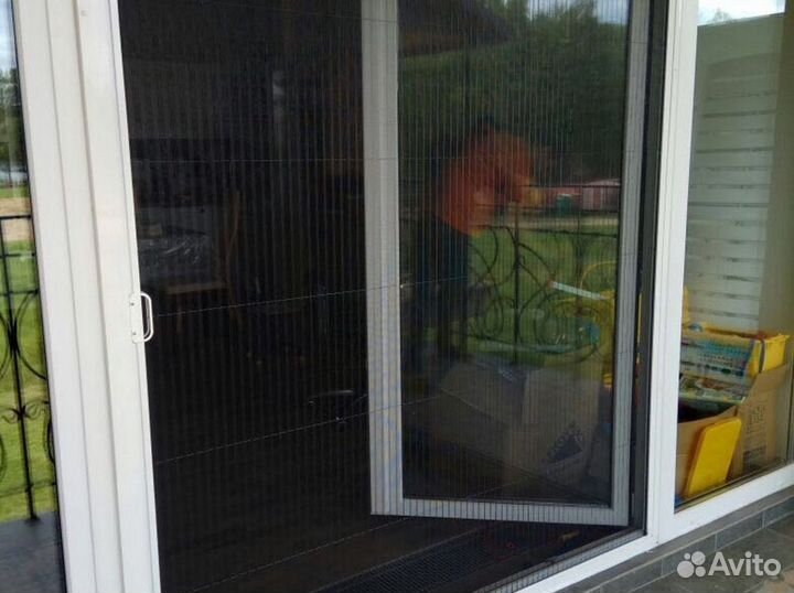 Москитная сетка гармошка