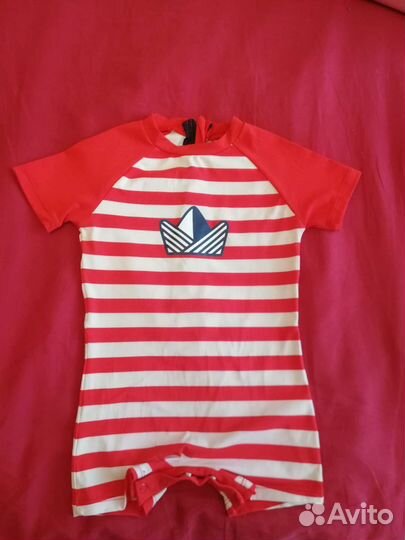 Костюм для плавания 80 см на девочку