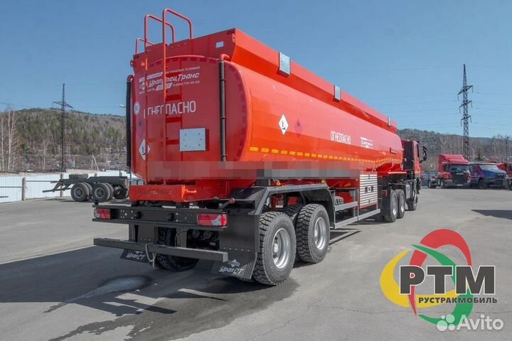 Полуприцеп бензовоз УралСпецТранс ППЦ 40-24Д-3 УСТ 9465, 2023