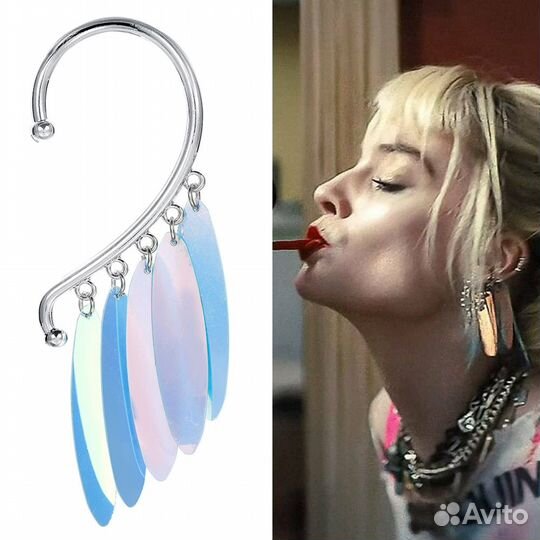 Серьги каффы