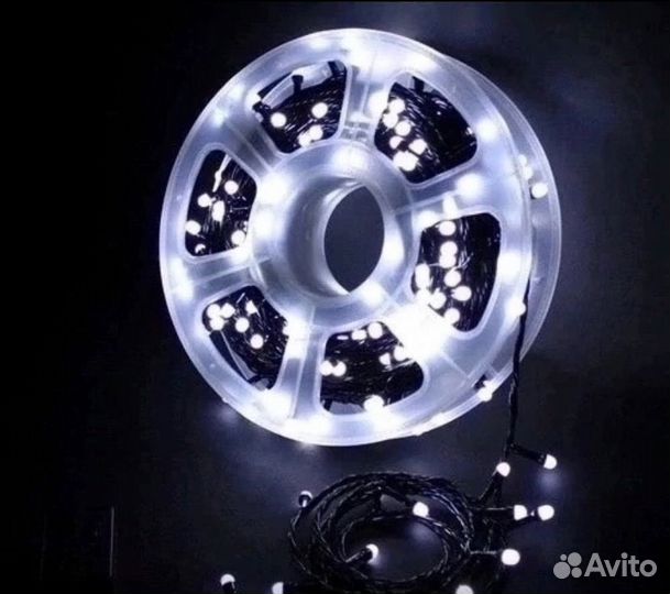 Новогодняя уличная гирлянда 50 метров