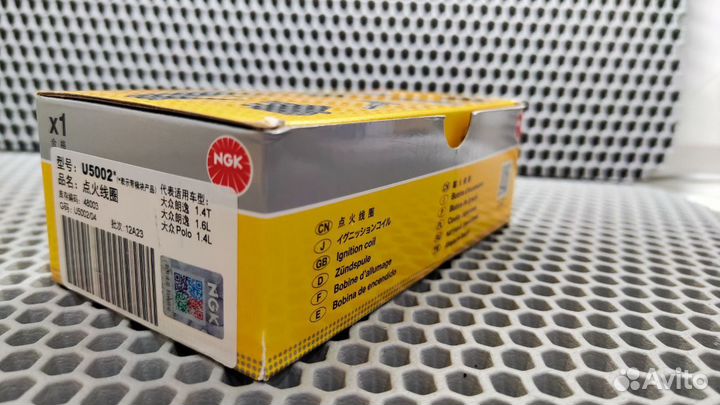 Катушка зажигания NGK U5002 / 48003 /EA111 1.2/1.4