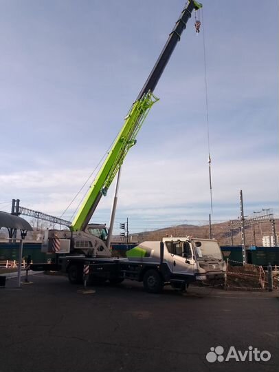 Аренда и услуги автокрана, 30 т, 42 м, с гуськом 8 м