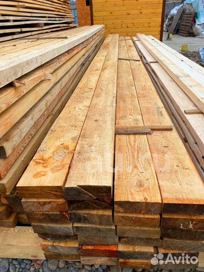 Доска лиственница строганная 35х140х6000мм, гост