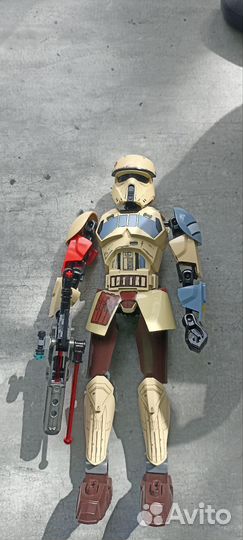 Lego Star Wars сборная фигурка штурмовик Скариф