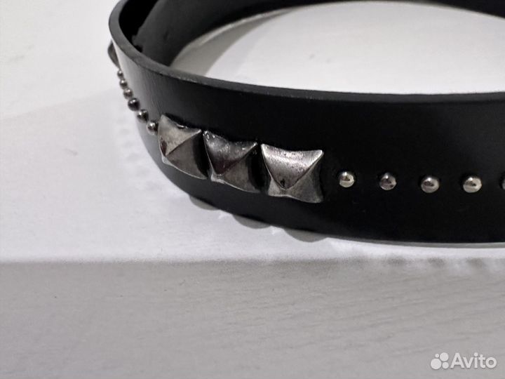 Ремень женский кожа Showbiz черный