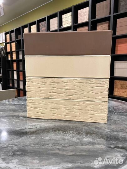 Облицовочный кирпич пшеничное лето гладкий Керма