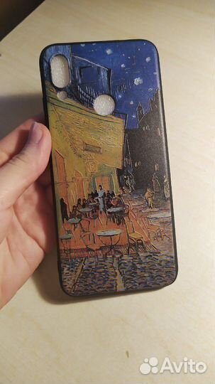 Чехол для телефона Xiaomi Redmi Note 7 рельефный