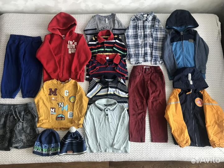 Вещи пакетом на мальчика 98 104