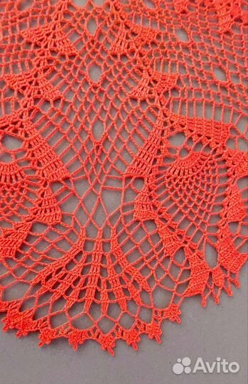 Салфетка вязаная крючком