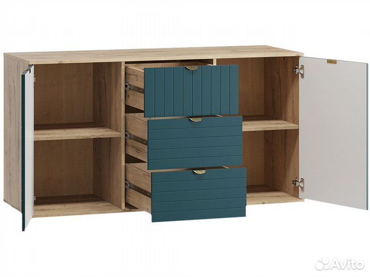 Тумба Монблан-2 Line Aquamarine