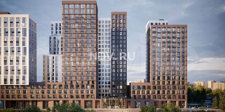 Апартаменты-студия, 17,5 м², 5/21 эт.