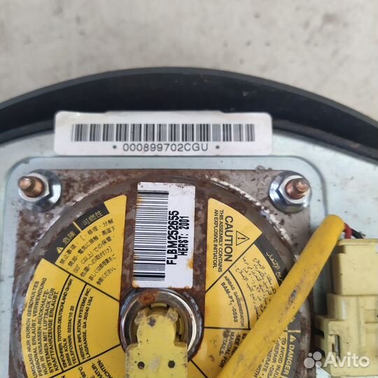 Подушка безопасности в руль toyota vitz