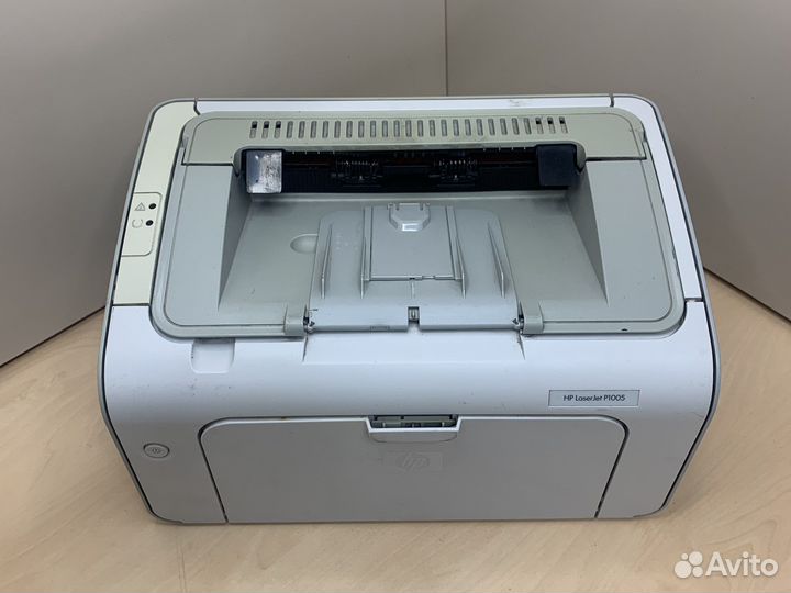 Принтер лазерный HP LaserJet P1005, ч/б, A4