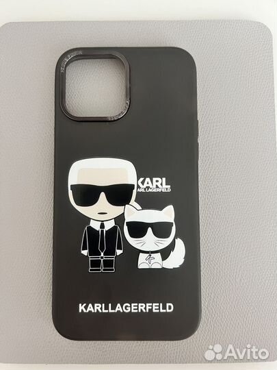 Чехол на iPhone 13 pro max karl lagerfeld
