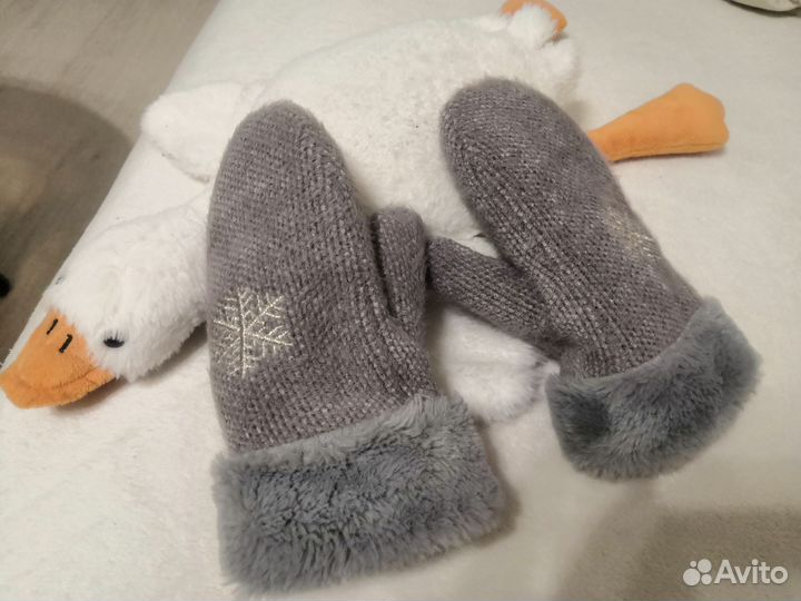 Варежки зимние