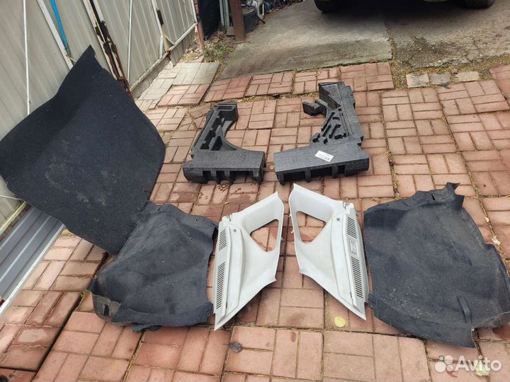 Обшивки багажника nissan qashqai j10