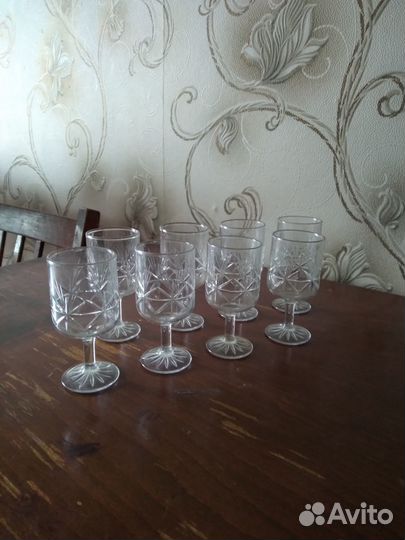 Рюмки СССР на ножке