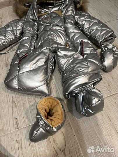 Комбинезон Moncler трансформер зимний 80