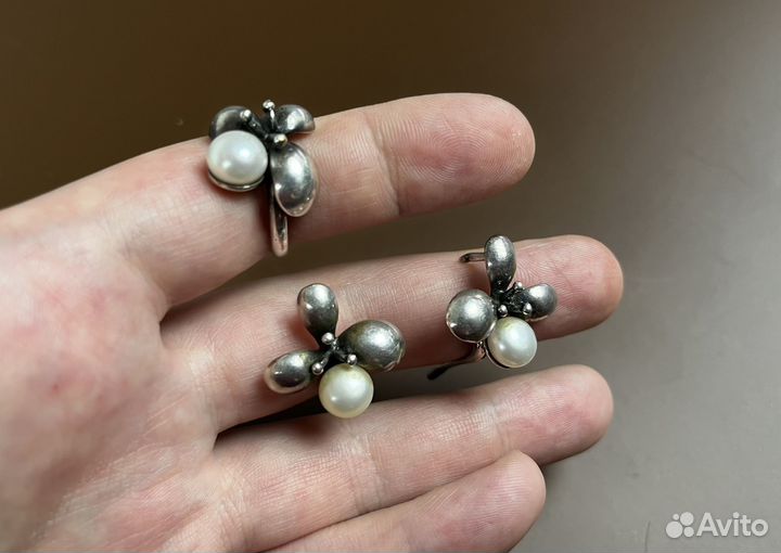 Комплект украшений бижутерия б/у