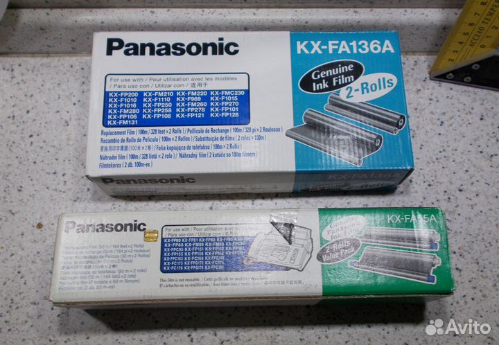 Panasonic: Факсимильный аппарат телефон расходник
