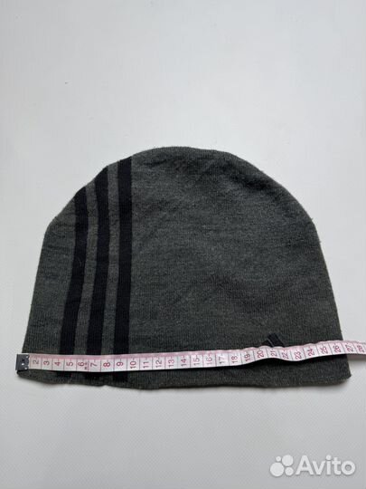 Шапка Adidas Striped Beanie Hat y2k OS