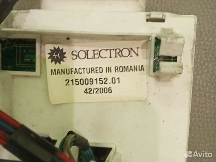 Блок управления стиральной машины indesit wisl